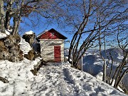 Sulle nevi del Monte Zucco (1232 m ) da S. Antonio Abbandonato (987 m) sui sent. 505-506 il 14 gennaio 2021 - FOTOGALLERY